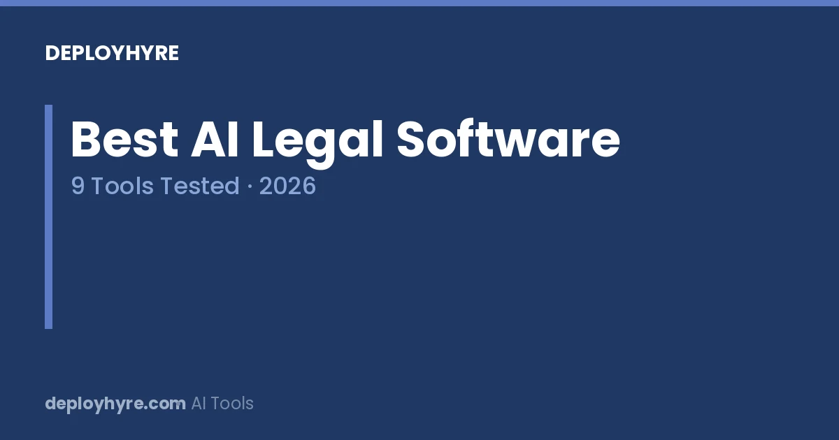 best ai legal software