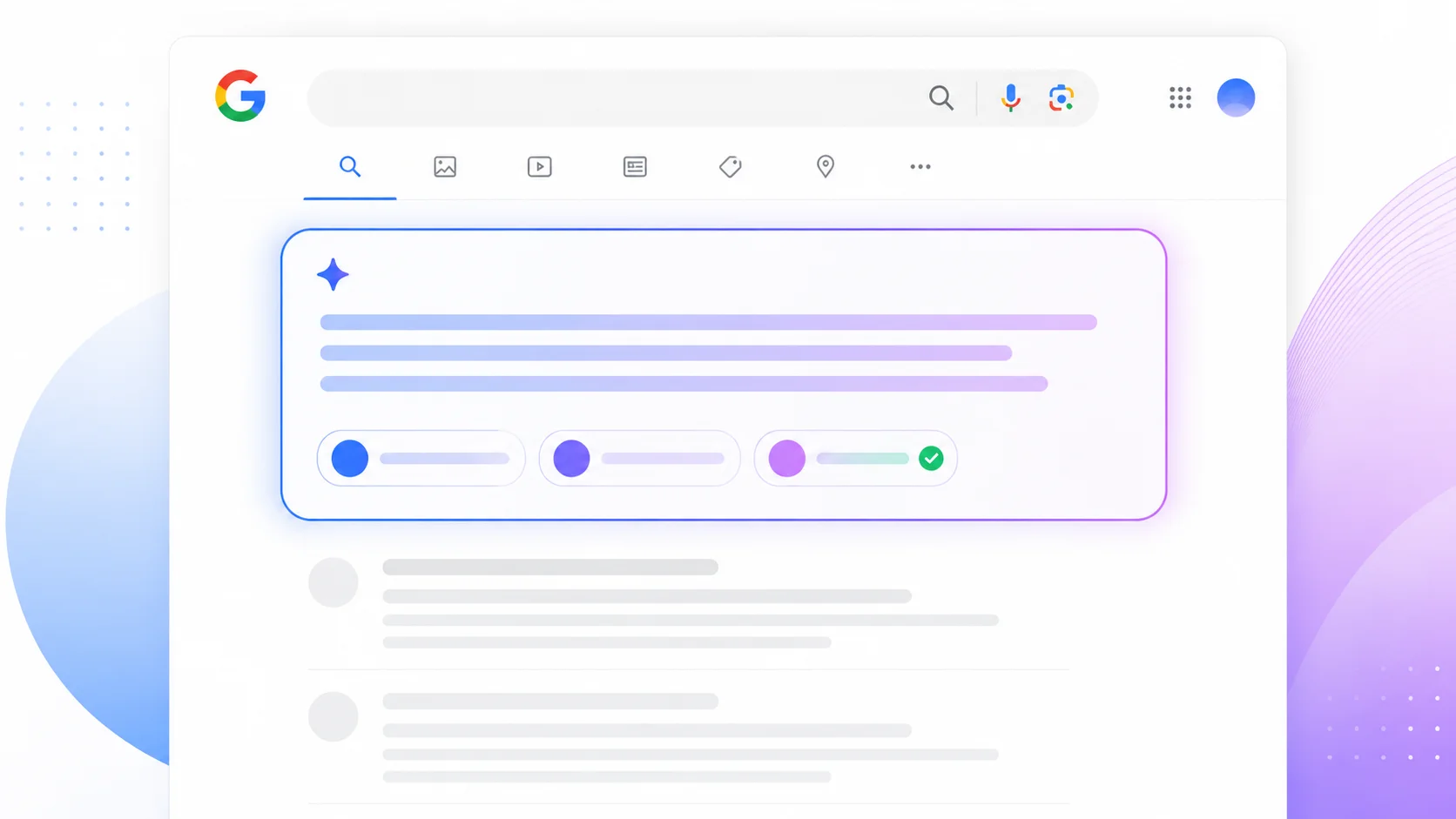 How to rank in AI Overviews: Google AI Overview citation box illustration