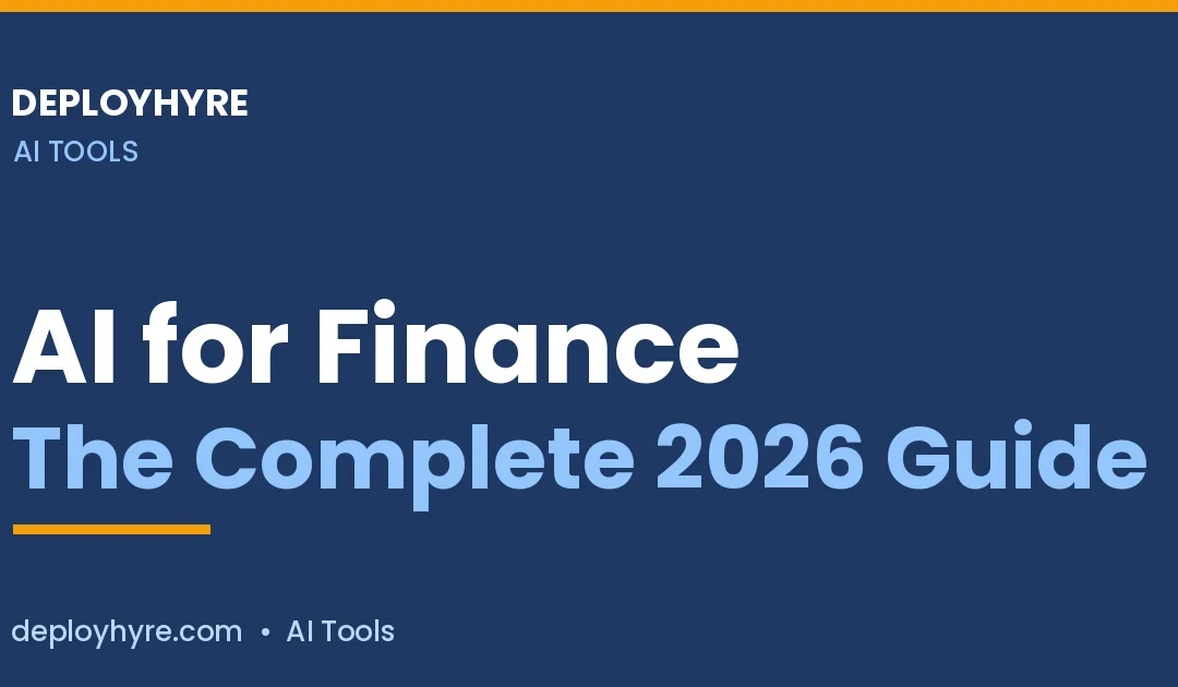 AI for Finance in 2026: The Complete Guide to Tools and Use Cases