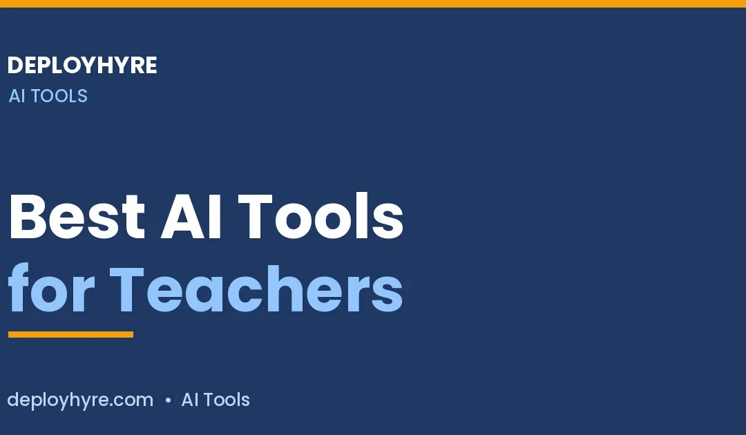 best ai tools for teachers