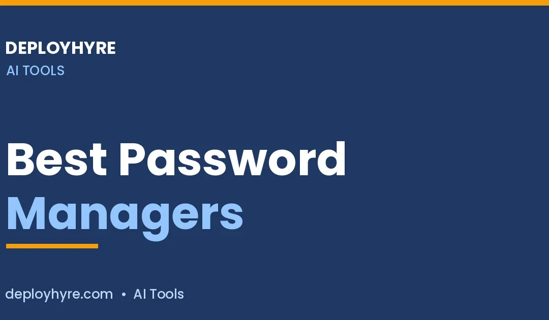 Best Password Managers Tested and Ranked