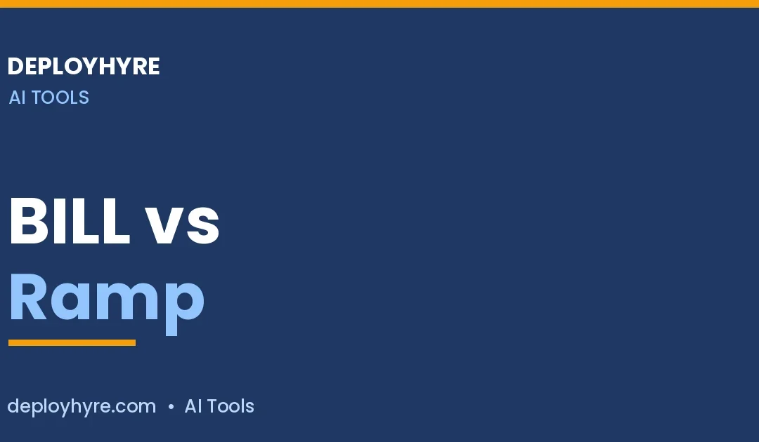 BILL vs Ramp in 2026: Which Spend Platform Wins?
