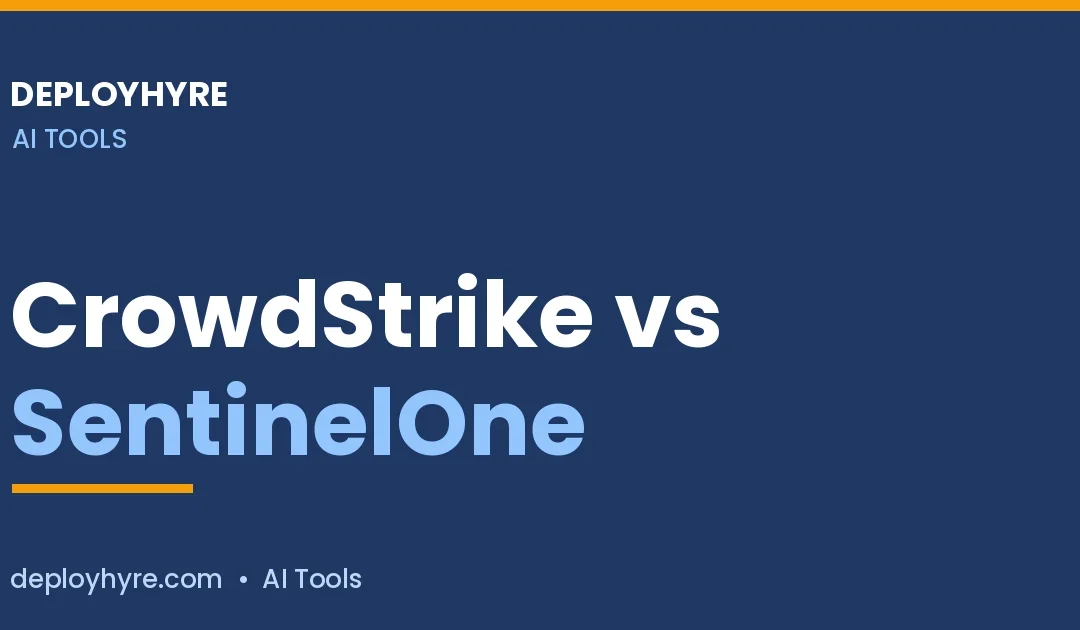 CrowdStrike vs SentinelOne in 2026: Which EDR Wins?