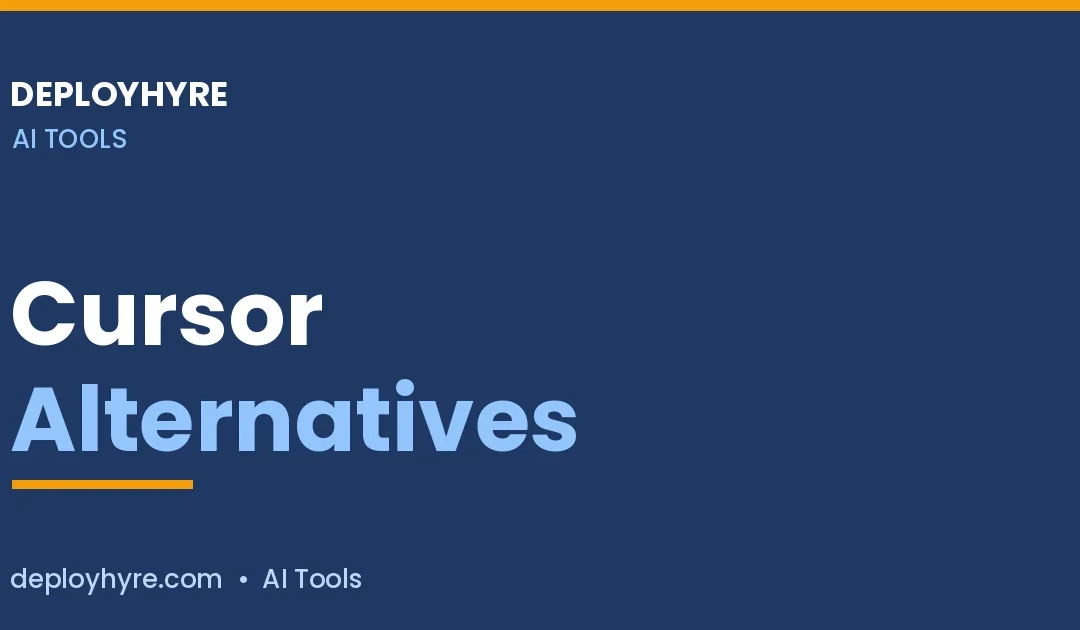 Cursor Alternatives: 7 AI Coding Editors