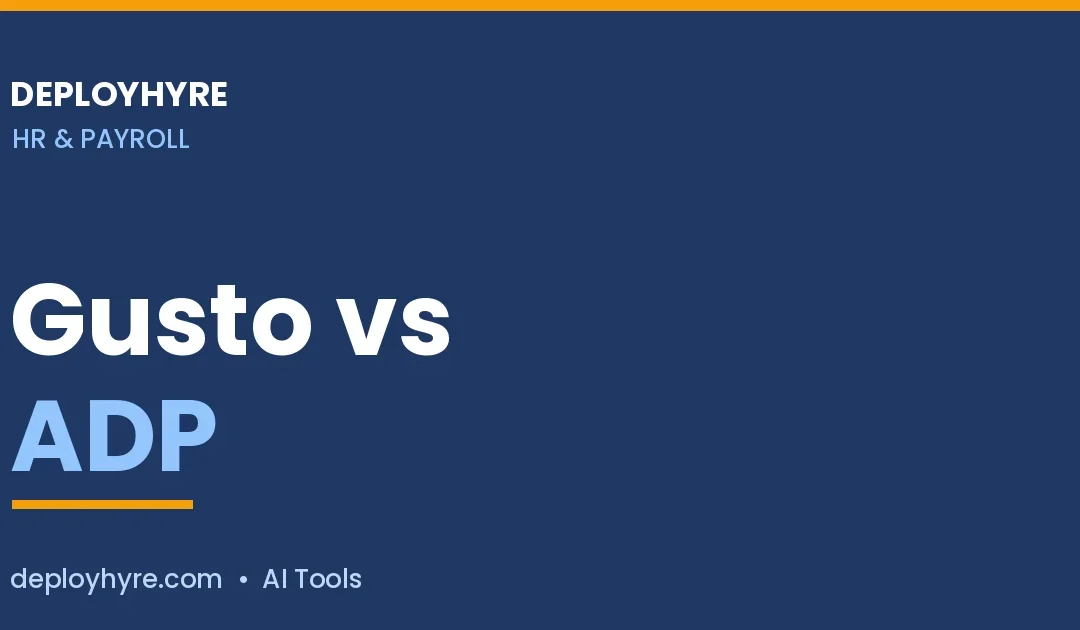 Gusto vs ADP in 2026: Which Payroll Platform Wins?