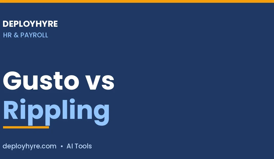 Gusto vs Rippling in 2026: Which HR Platform Wins?