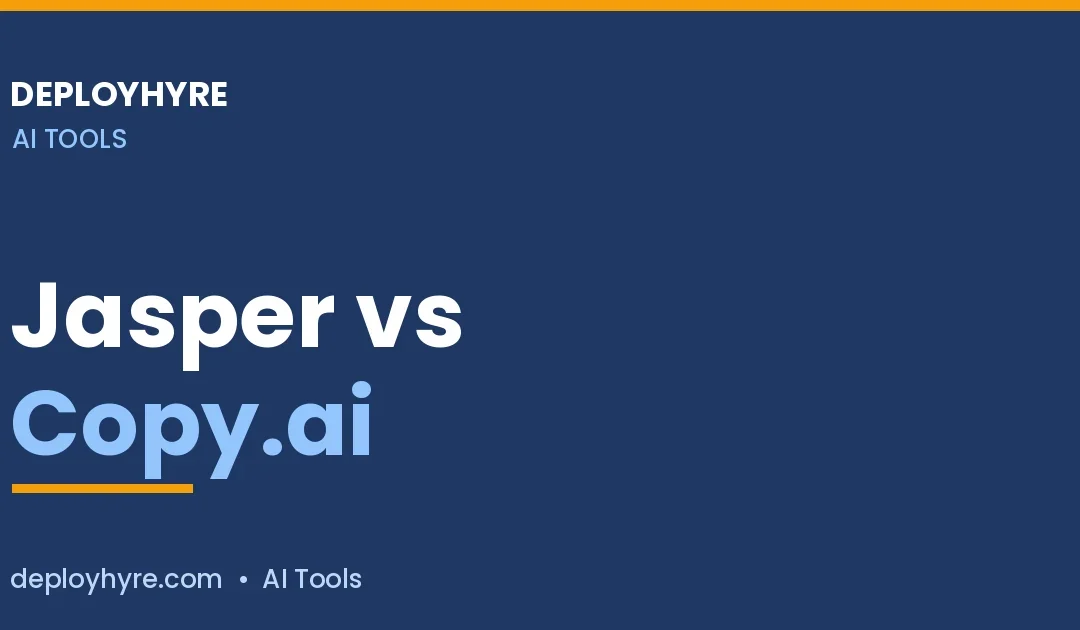 Jasper vs Copy.ai in 2026: Which AI Writer Wins?