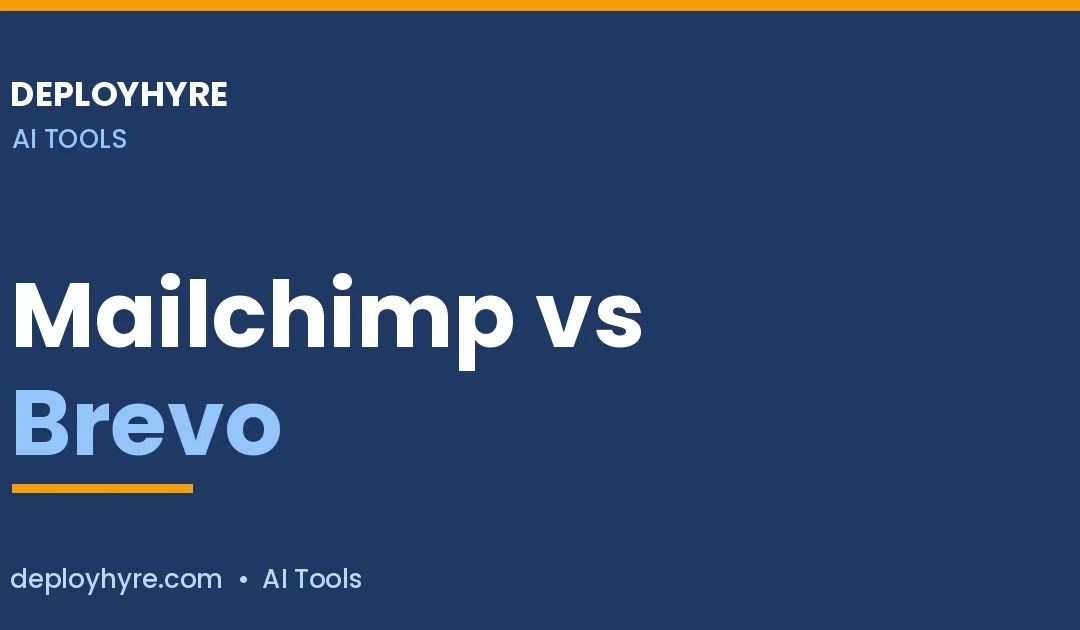 Mailchimp vs Brevo in 2026: Which Email Tool Wins?