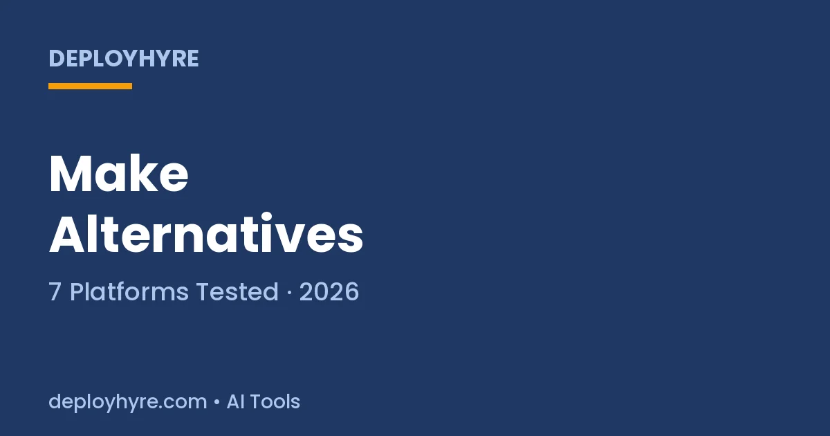 make alternatives