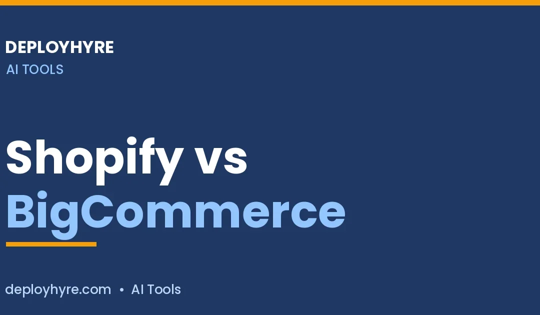 Shopify vs BigCommerce in 2026: Which Ecommerce Platform Wins?