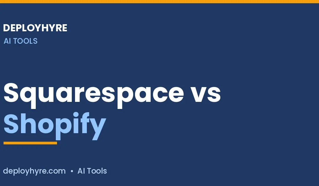 Squarespace vs Shopify: Which Is Better?