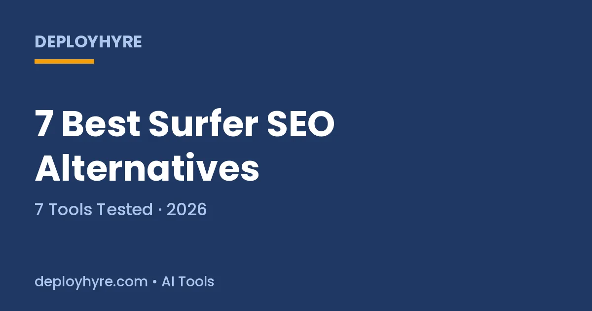surfer seo alternatives