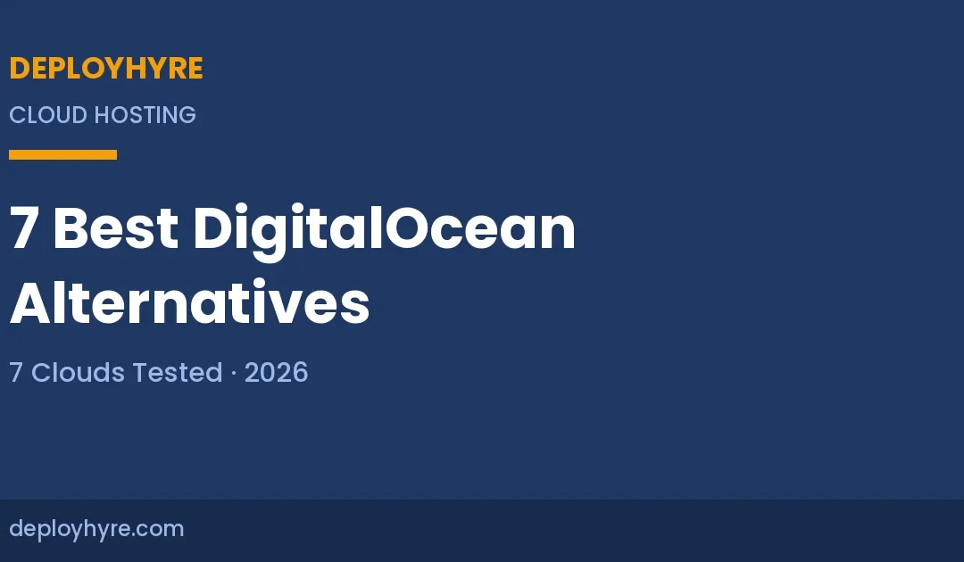 digitalocean alternatives