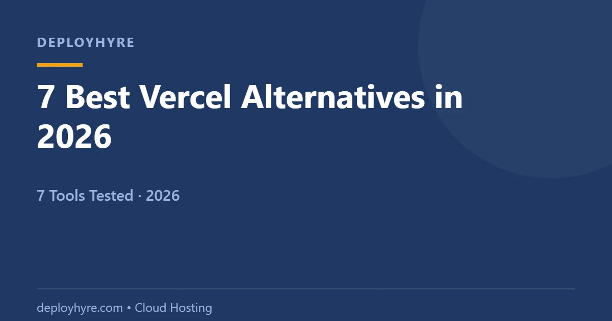 vercel alternatives