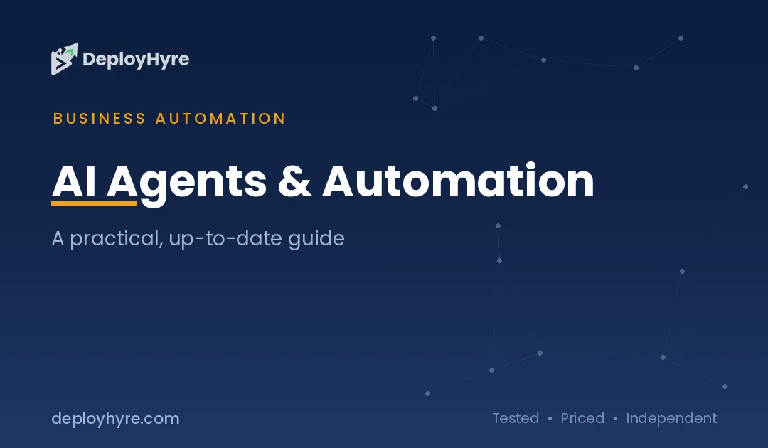 AI Agents and Automation: The Complete Guide