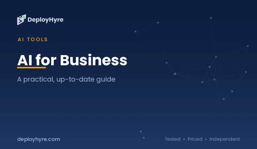 AI for Business: The Complete Guide to Tools, Strategy and ROI
