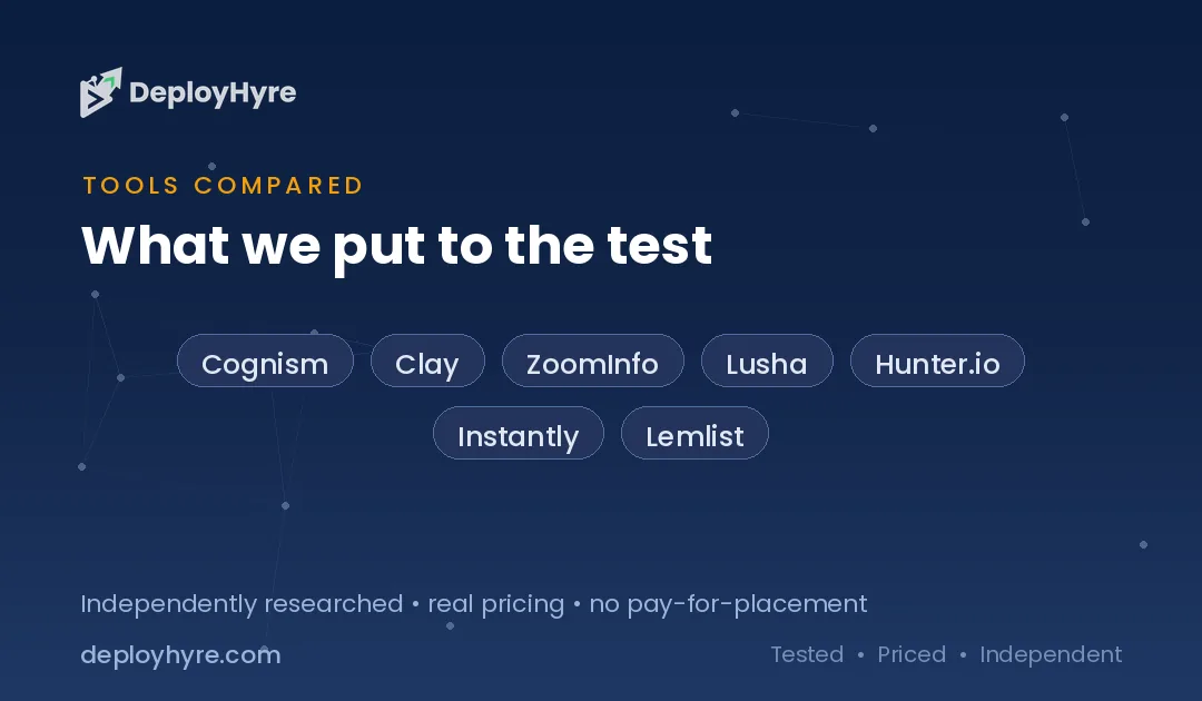 Tools Compared — Apollo Alternatives tools compared apollo alternatives