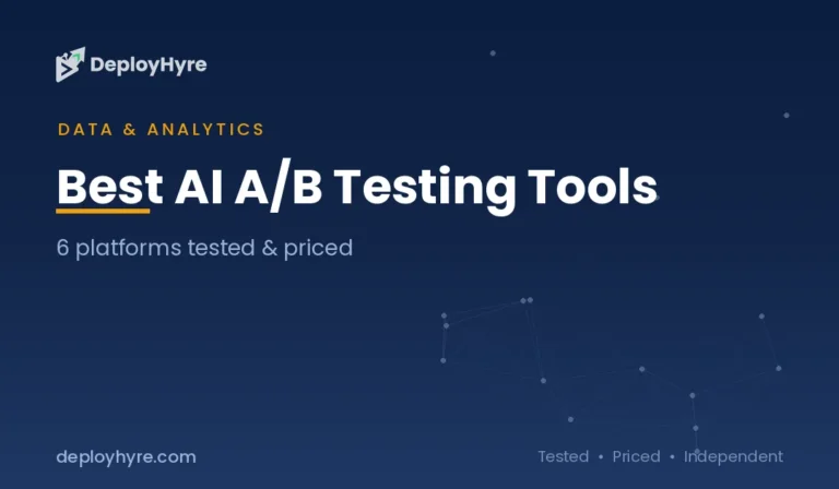 Best AI A/B Testing Tools: 6 Platforms Tested and Priced