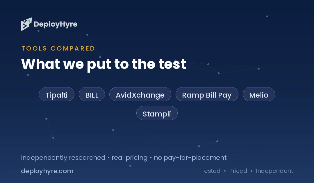 Tools Compared — Best AI Accounts Payable Software tools compared best ai accounts payable software