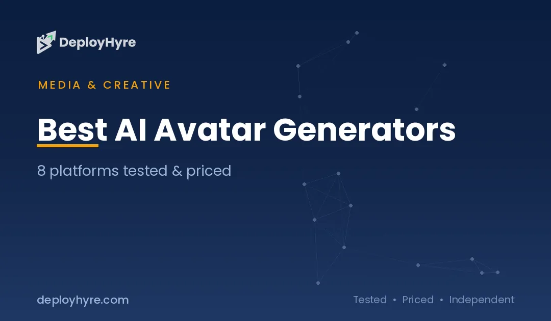 Best AI Avatar Generators for Video