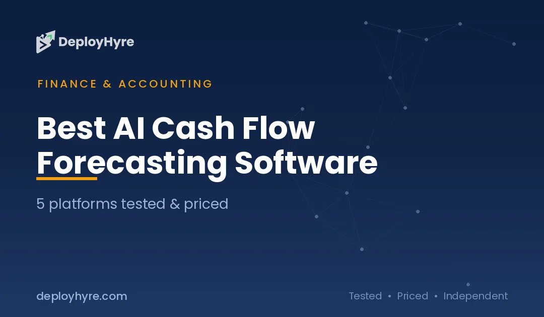 Best AI Cash Flow Forecasting Software: 8 Tools Tested for Accurate Projections