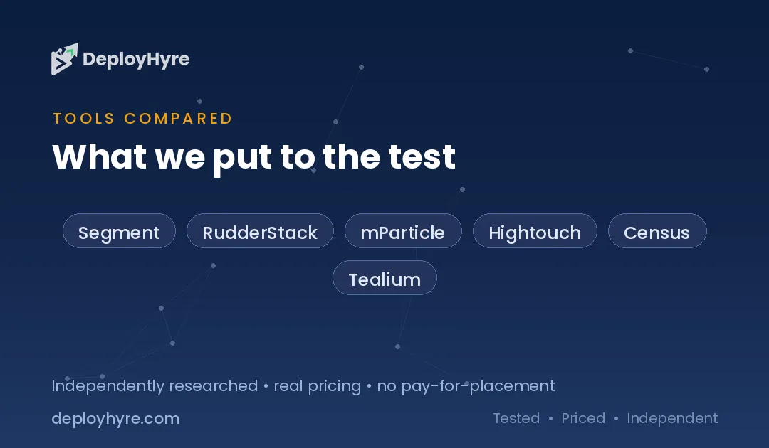 tools compared ai customer data platforms