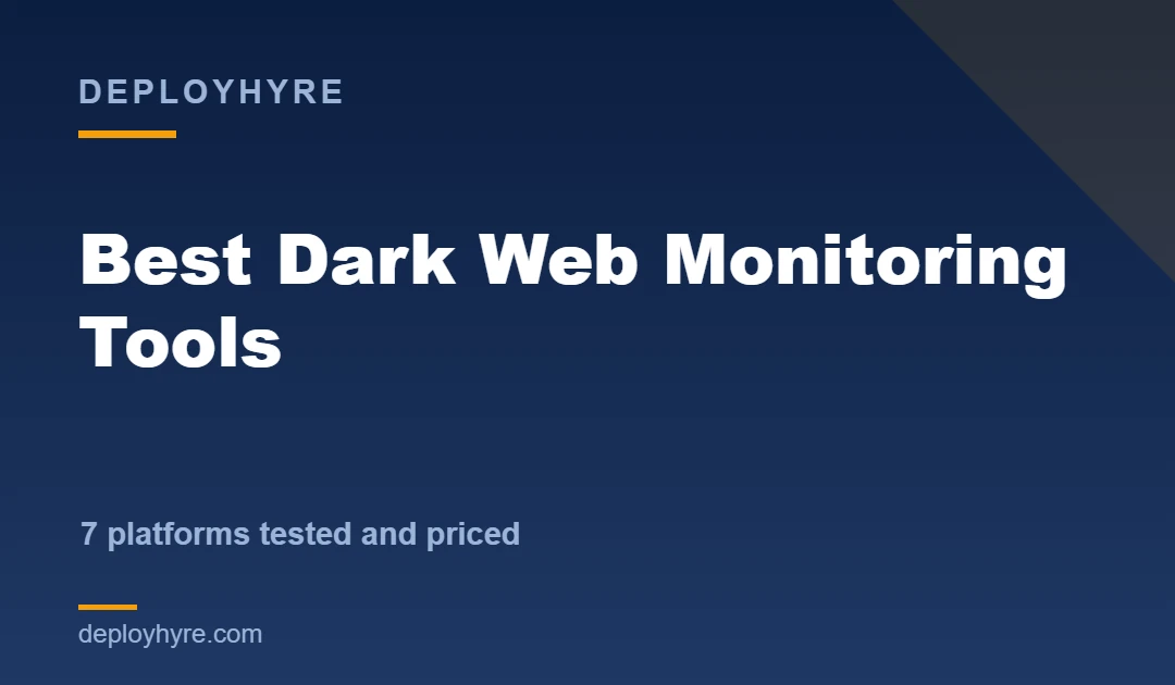 dark web monitoring tools