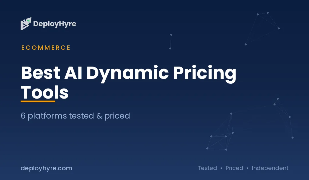 Best AI Dynamic Pricing Tools: 9 Platforms