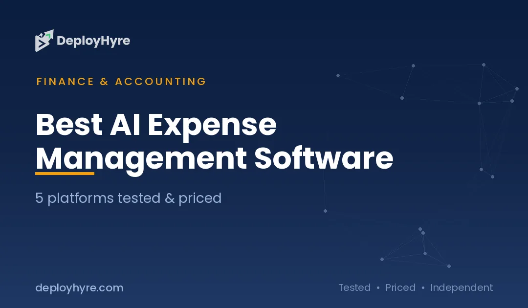 Best AI Expense Management Software: 9 Tools Tested for Smarter Spend
