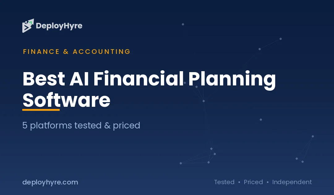 Best AI Financial Planning Software for Advisors: 7 Platforms Compared