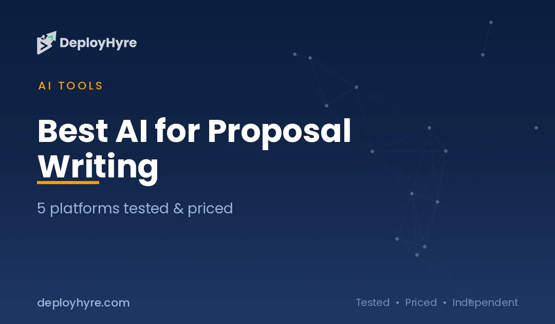 Best AI for Proposal Writing: 8 Tools Tested for RFPs and Bids