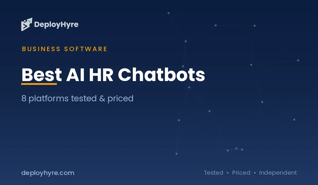 Best AI HR Chatbots: 9 Tools Tested to Cut Repetitive Tickets