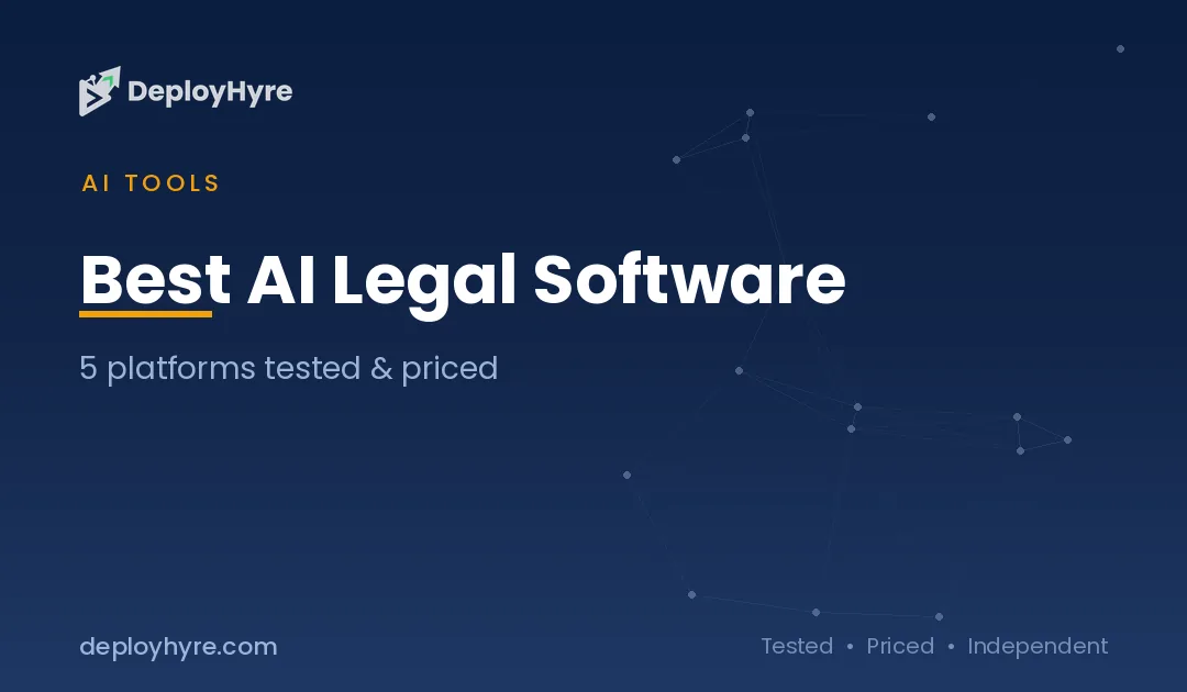 Best AI Legal Software: 9 Tools Tested for Lawyers