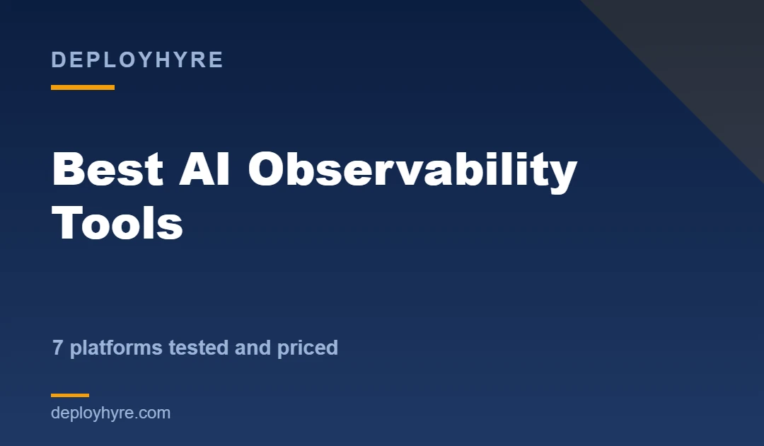 ai observability tools