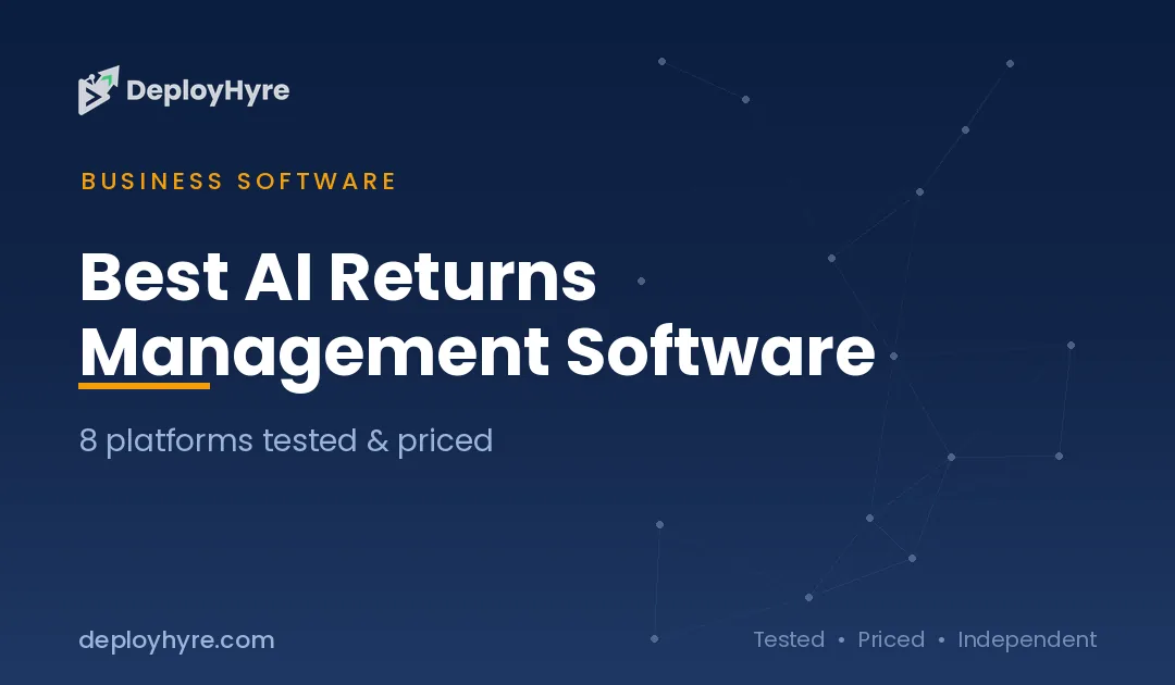 Best AI Returns Management Software: 9 Tools