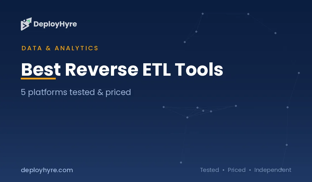 Best Reverse ETL Tools: 5 Platforms Tested and Priced