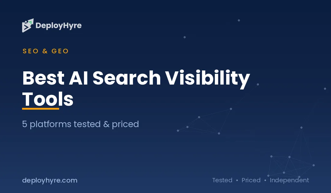 Best AI Search Visibility Tools: Track and Boost Your Citations in ChatGPT, Gemini and Perplexity