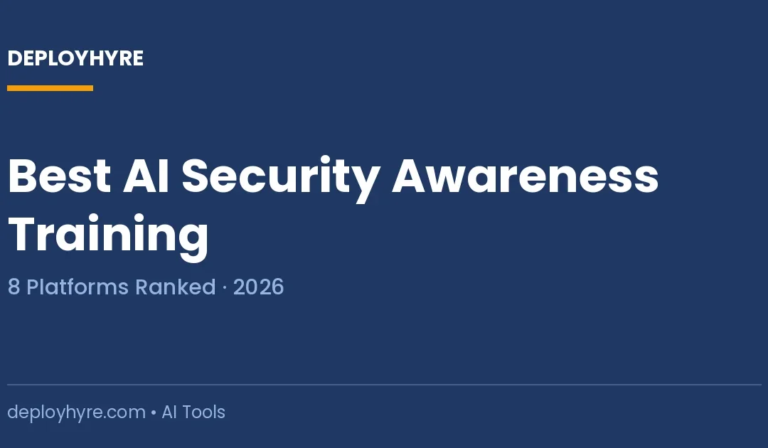 best ai security awareness training