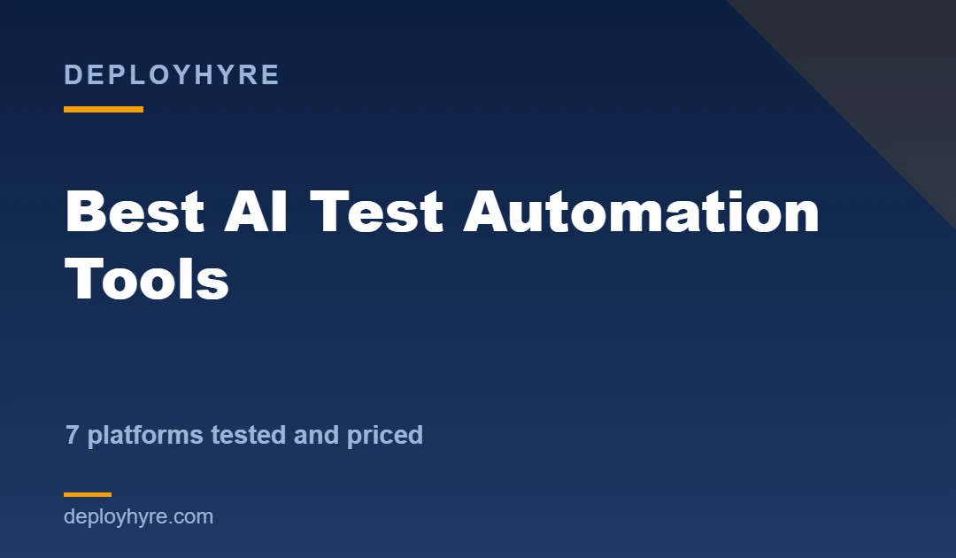 ai test automation tools