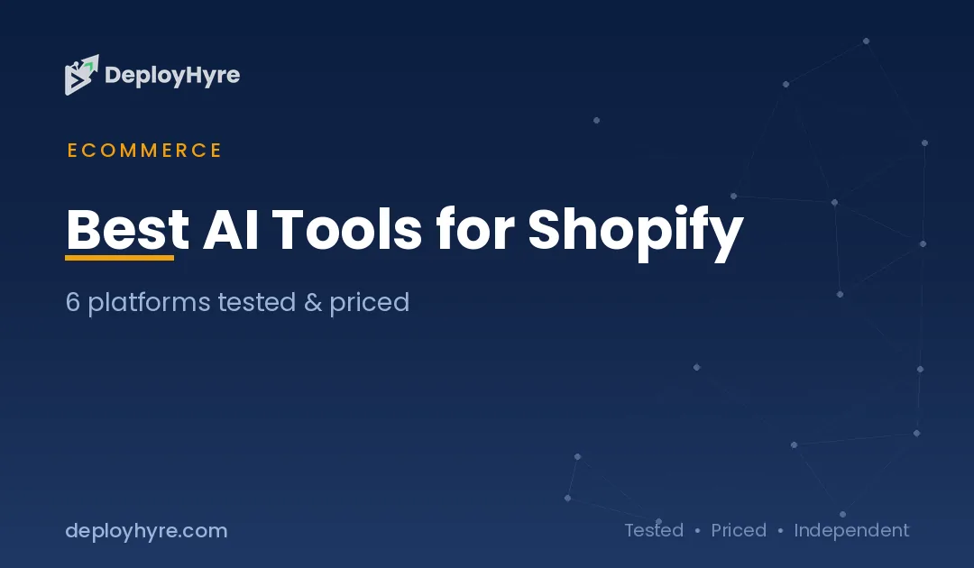 Best AI Tools for Shopify: 9 Apps Tested