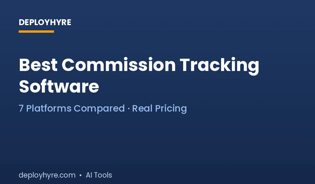 best commission tracking software
