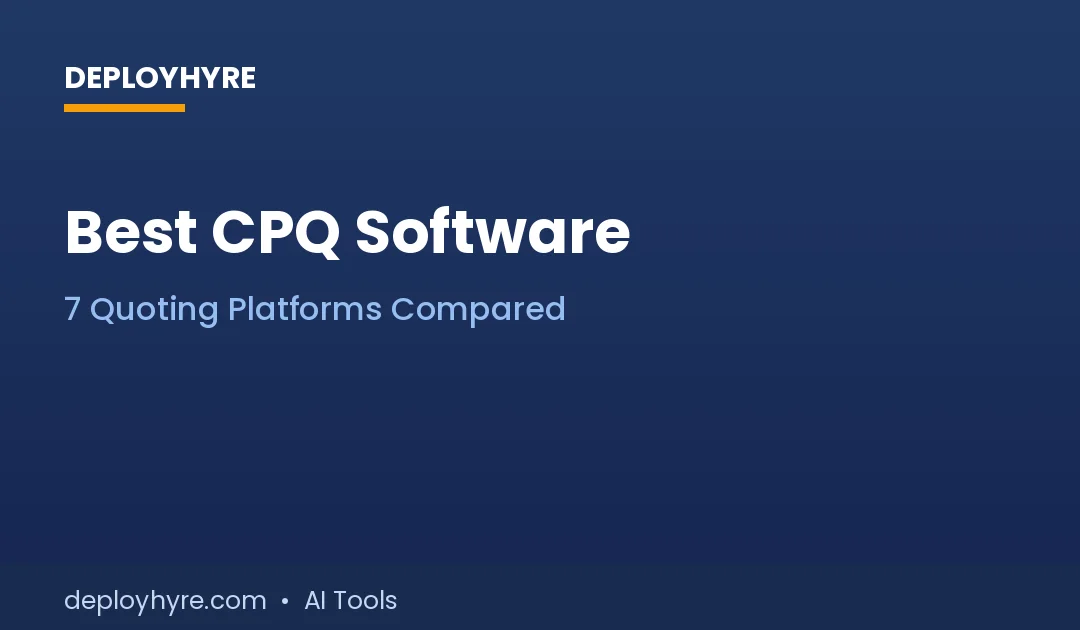 best cpq software