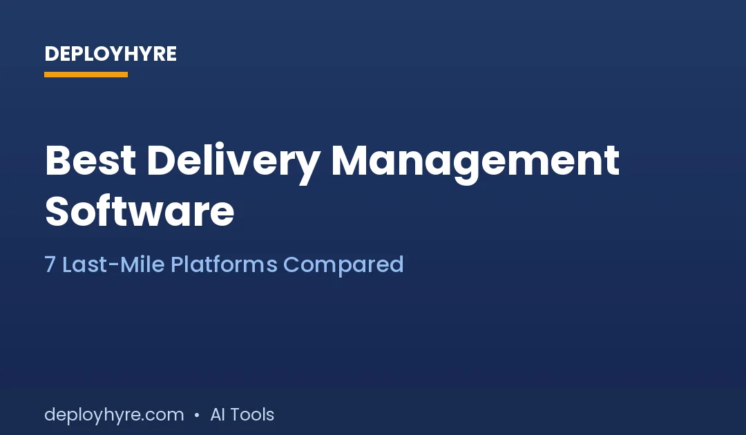 best delivery management software