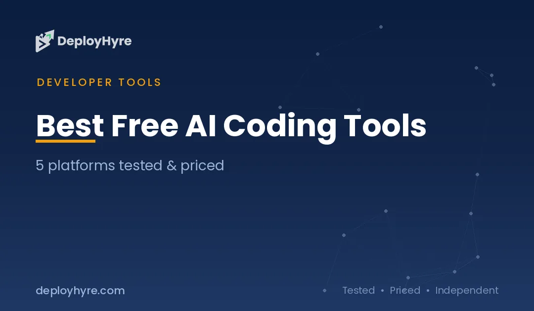 Best Free AI Coding Tools: 7 Picks That Cost Nothing