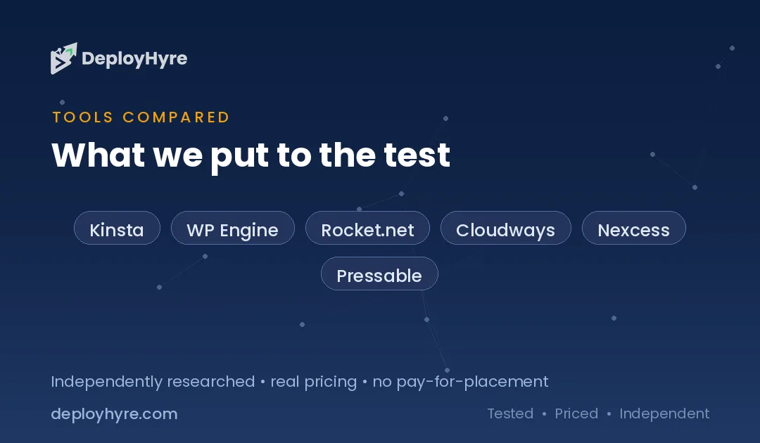 tools compared best managed wordpress hosting