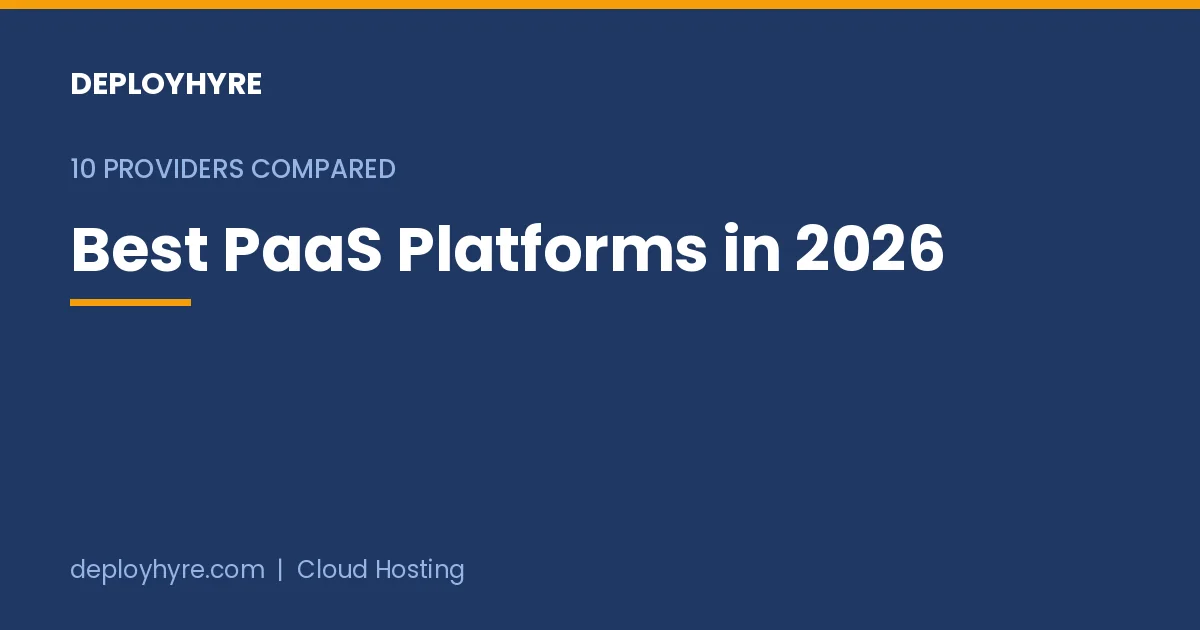 best paas platforms