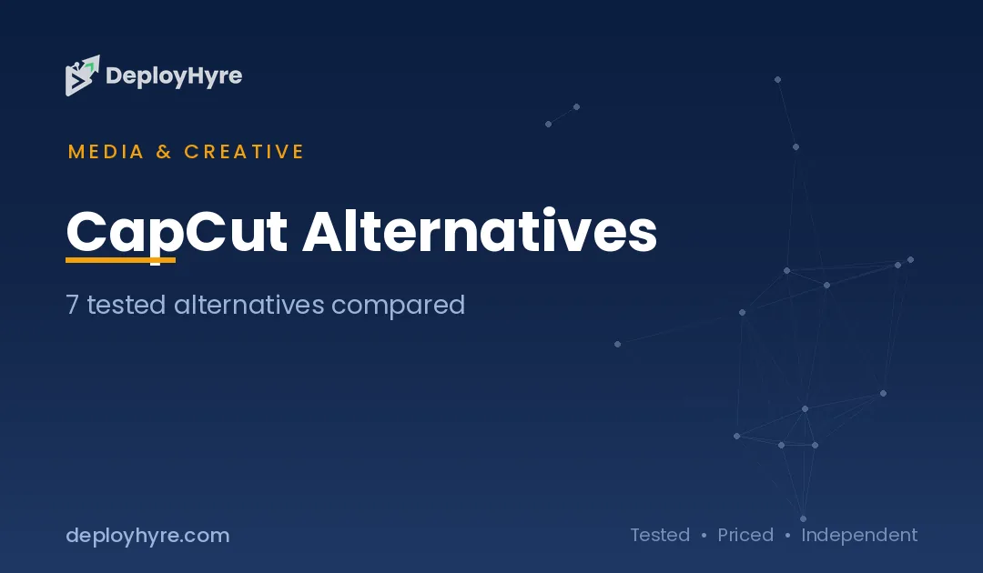 CapCut Alternatives: 7 Better Video Editors