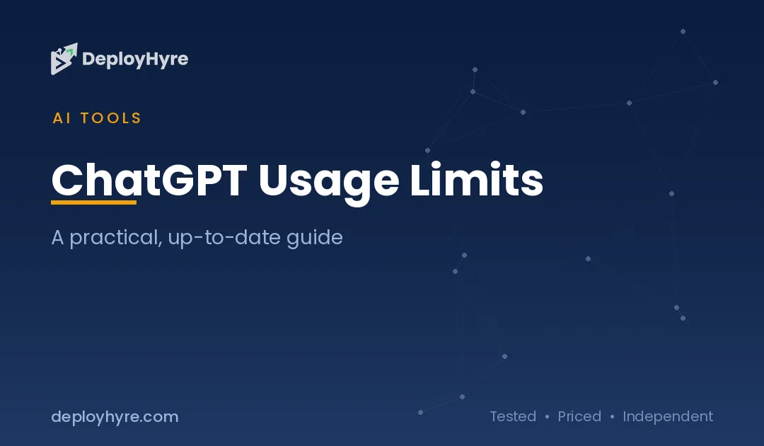 chatgpt usage limits