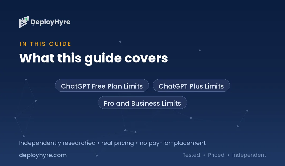 tools compared chatgpt usage limits