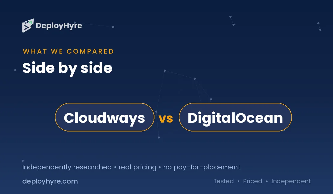 tools compared cloudways vs digitalocean